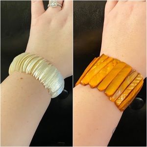 Lot of 2 Cuff Bracelets